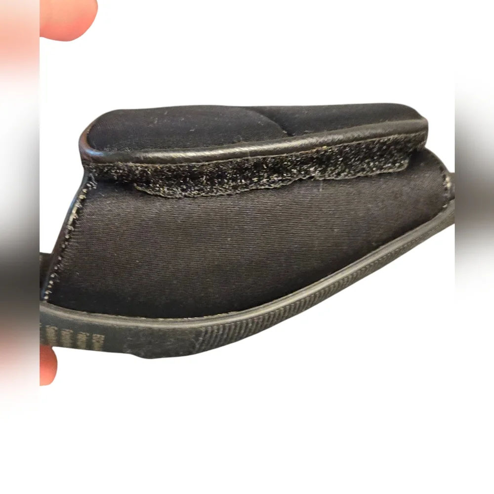 Open Edit Cava Slide Sandal Sz 7 Black NEW
